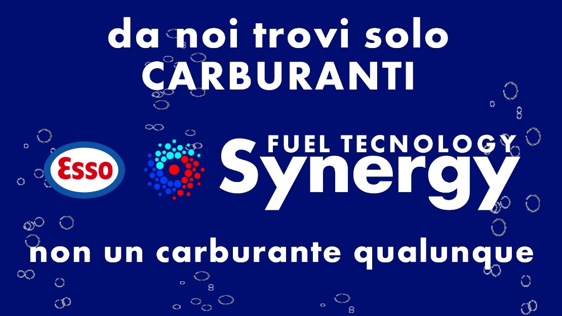 carburante esso synergy non un carburante qualunque